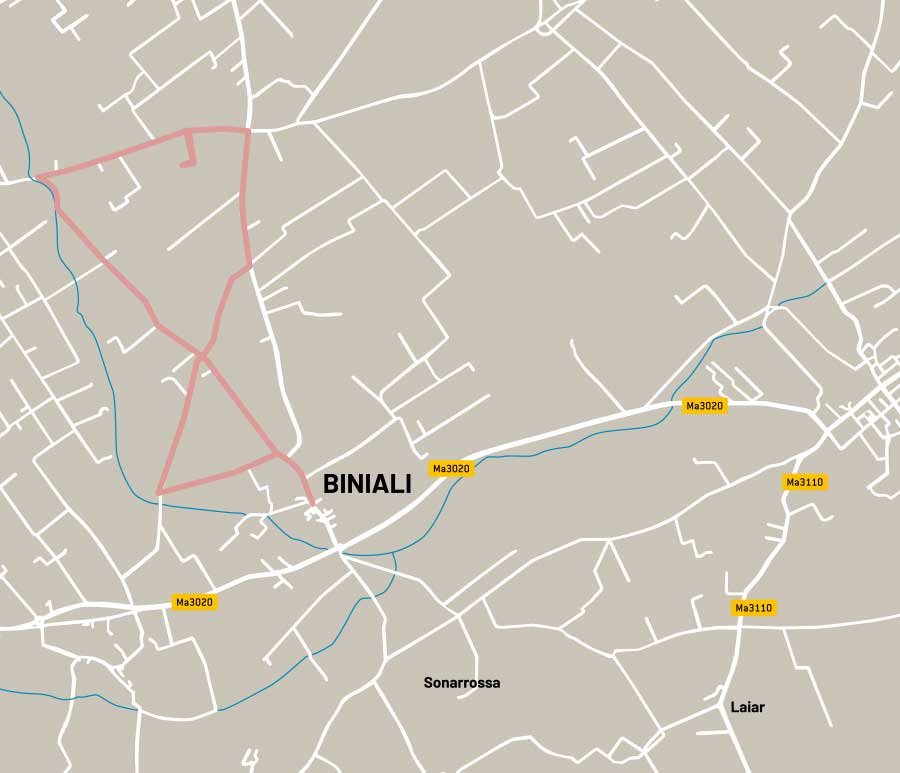 Mapa de la ruta Mapa de la ruta
