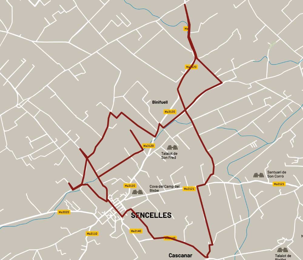 Mapa de la ruta