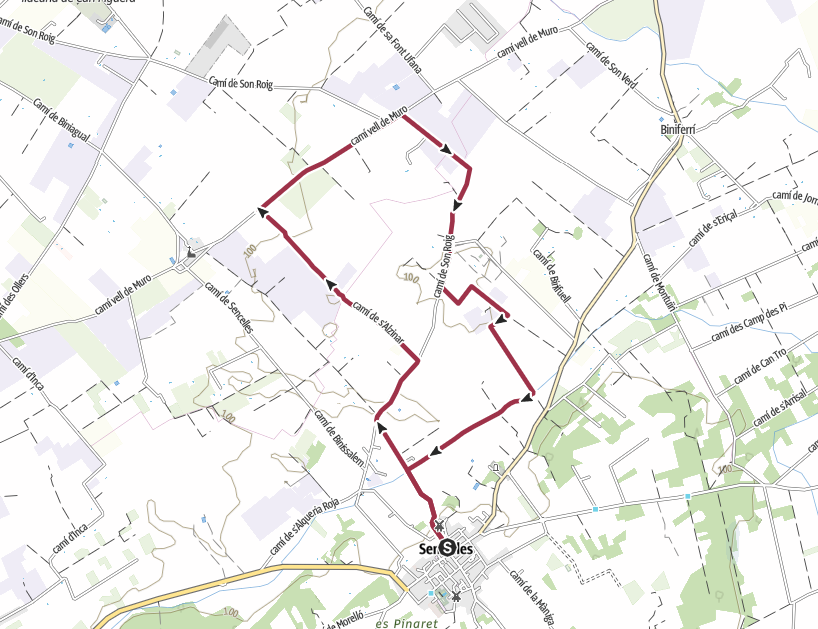 Mapa de la ruta Mapa de la ruta