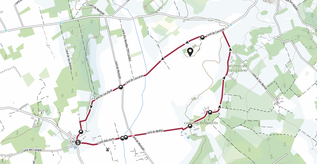 Mapa de la ruta Mapa de la ruta